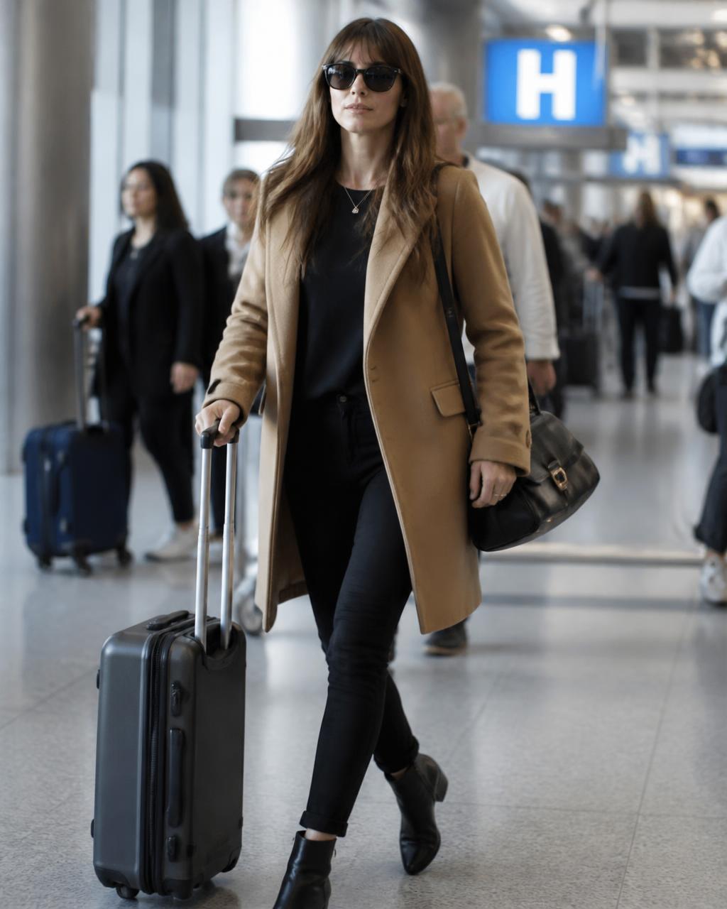 Airport travel lifestyle photo